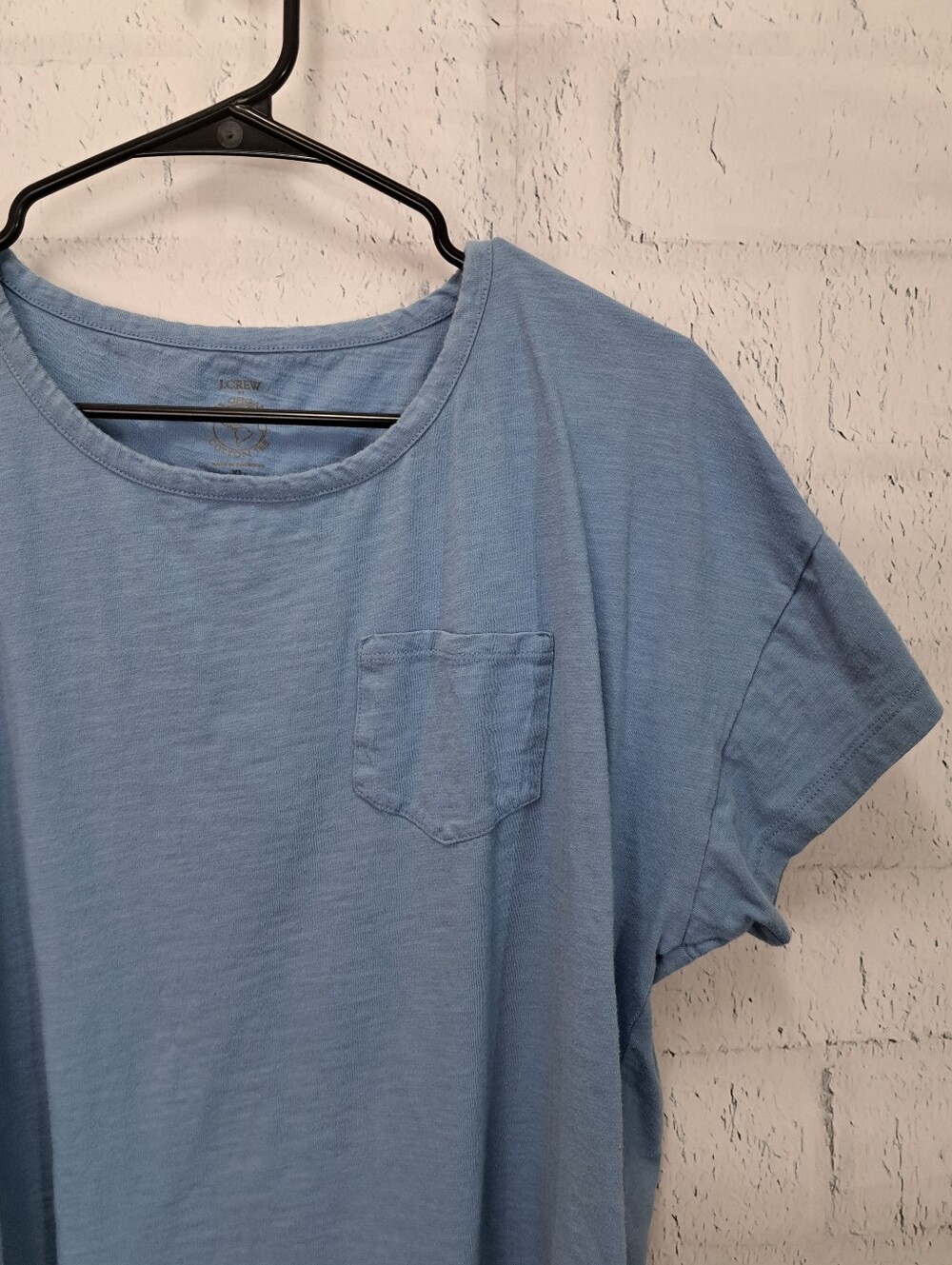 J. Crew Organic Cotton Crop Tee - Picture 2 of 5